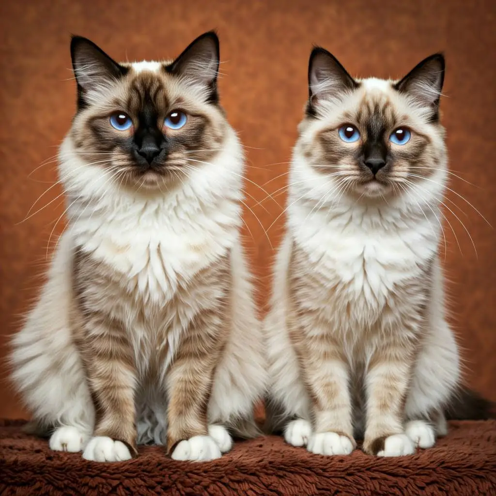 can a birman cat have short hair, long-haired Birman cat