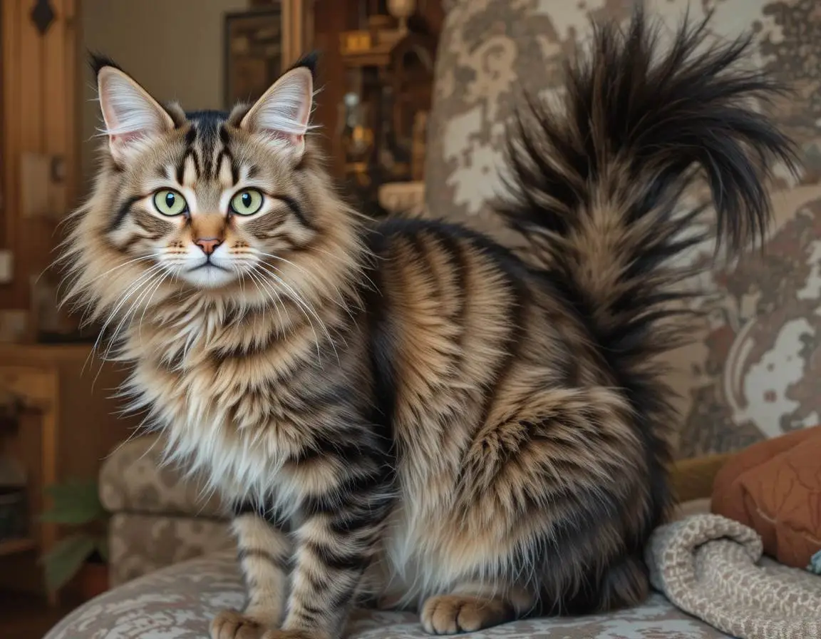 Maine Coon Tabby Mix